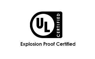 UL Certified logo with text: Explosion Proof Certified